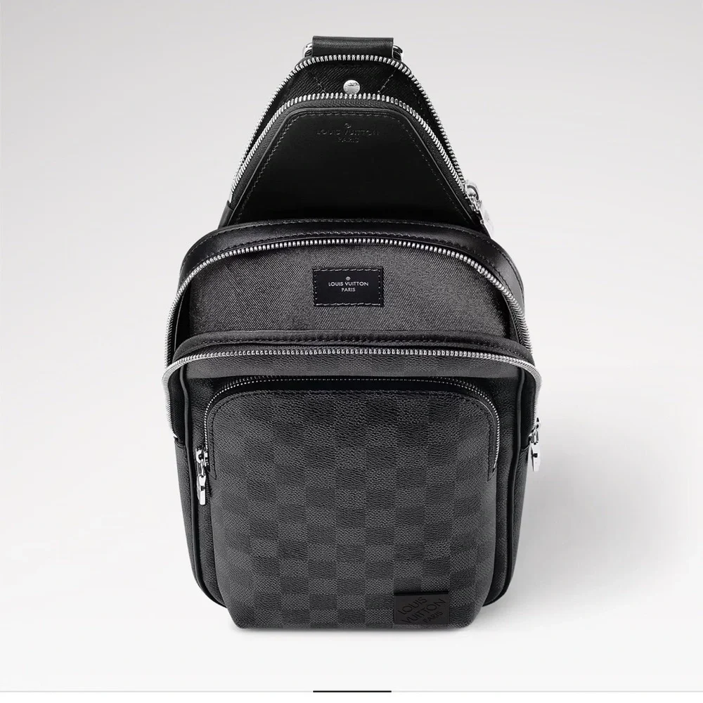 Damier Graphite Canvas Crossbody UNISEX Sling Bag